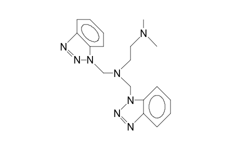 N,N-Bis(benzotriazol-1-yl-methyl)-N',N'-dimethyl-ethylenediamine