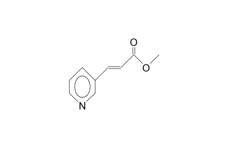 Pyridine-3-acrylic acid, methyl ester
