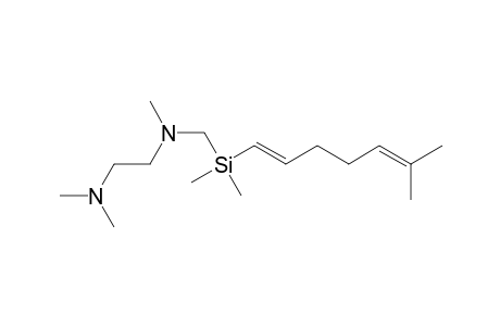 1,2-Ethanediamine, N-[[dimethyl(6-methyl-1,5-heptadienyl)silyl]methyl]-N,N',N'-trimethyl-, (E)-