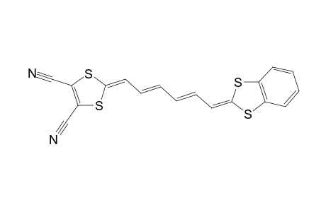 2-[6'-(1",3"-Benzodithiol-2"-ylidene)hexa-2',4'-dienylidene]-1,3-dithiol-4,5-dicarbonitrile