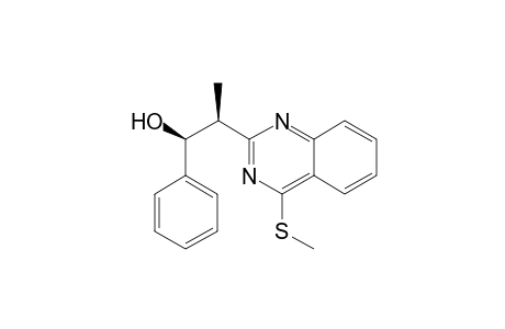 (1S,2S)-2-(4-methylsulfanylquinazolin-2-yl)-1-phenyl-propan-1-ol