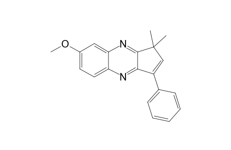 7-Methoxy-1,1-dimethyl-3-phenyl-1H-cyclopenta[b]quinoxaline