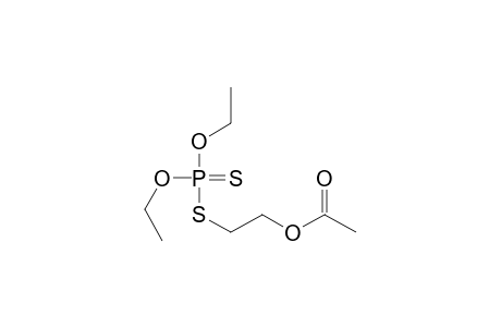 Phosphorodithioic acid, S-[2-(acetyloxy)ethyl]O,O-diethyl ester