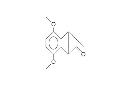 1,2,3,4-Tetrahydro-5,8-dimethoxy-syn-3-methyl-1,4-ethano-naphthalen-2-one