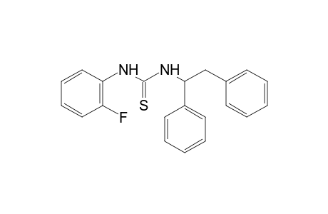 1-(1,2-diphenylethyl)-3-(o-fluorophenyl)-2-thiourea