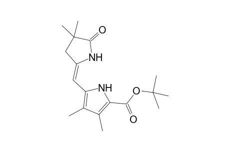 tert-Butyl ester of (Z)-1,3,4,5-tetrahydro-4,4,3',4'-tetramethyl-5-oxo-2,2'-pyrromethene-5'-carboxylic acid
