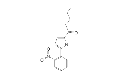 5-(2-NITROPHENYL)-1H-PYRROLE-2-N-PROPYL-CARBOXAMIDE
