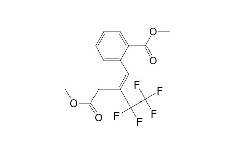 Methyl 3-perfluoroethyl-4-(o-methoxycarbonylphenyl)but-3-enoate