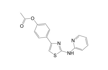 4-[2-(2-pyridinylamino)-1,3-thiazol-4-yl]phenyl acetate