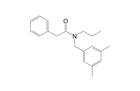 Acetamide, 2-phenyl-N-(3,5-dimethylbenzyl)-N-propyl-