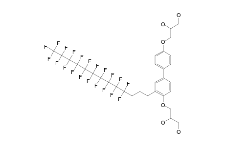 3-[4'-(2,3-DIHYDROXYPROPYLOXY)-3-(1H,1H,2H,2H,3H,3H-PERFLUOROTRIDECYL)-BIPHENYL-4-YLOXY]-PROPANE-1,2-DIOL