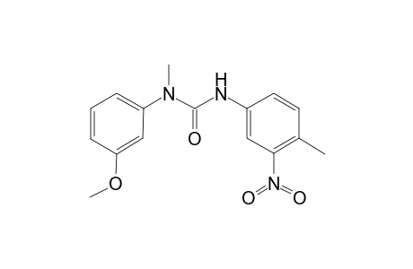 Urea, 1-(3-methoxyphenyl)-1-methyl-3-(4-methyl-3-nitrophenyl)-