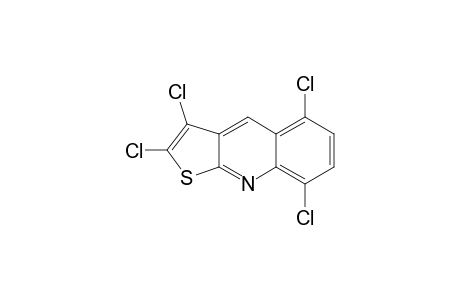 Thieno[2,3-b]quinoline, 2,3,5,8-tetrachloro-