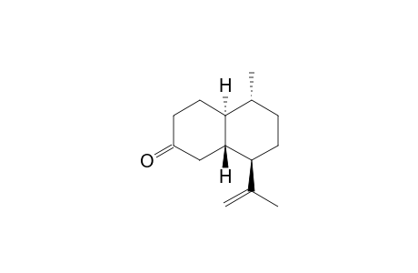 (4aS,5R,8R,8aR)-5-methyl-8-(1-methylethenyl)-3,4,4a,5,6,7,8,8a-octahydro-1H-naphthalen-2-one