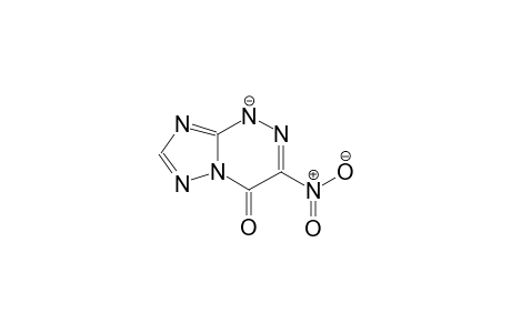 3-nitro-4-oxo-4H-[1,2,4]triazolo[5,1-c][1,2,4]triazin-1-ide