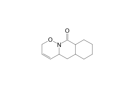 4a,5,6,7,8,8a,10,10a-Octahydro-2H-1-oxa-9a-azaanthracen-9-one