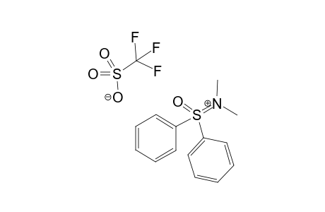 N-Methyl-N-(oxodiphenyl-lamda6-sulfaneylidene)methanaminium trifluoromethanesulfonate