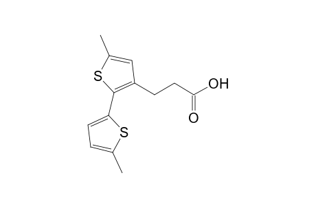 3-(5,5'-Dimethyl-2,2'-bithien-3-yl)propionic acid