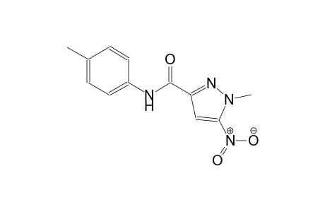 1-methyl-N-(4-methylphenyl)-5-nitro-1H-pyrazole-3-carboxamide