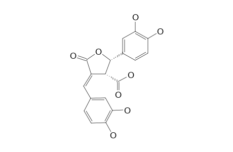 (CIS)-E-2-(3,4-DIHYDROXYPHENYL)-4-[(3,4-DIHYDROXYPHENYL)-METHYLENE]-TETRAHYDRO-5-OXO-3-FURANCARBOXYLIC-ACID
