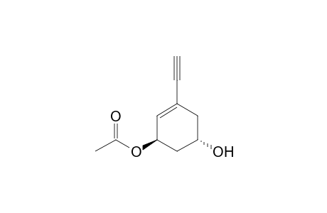 (3R,5S) 3-Acetoxy-1-thynyl-5-hydroxycyclohex-1-ene