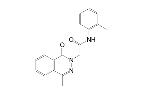 2-(4-methyl-1-oxo-2(1H)-phthalazinyl)-N-(2-methylphenyl)acetamide