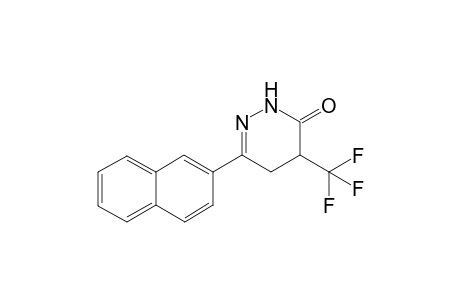 6-(naphthalen-2-yl)-4-(trifluoromethyl)-4,5-dihydropyridazin-3(2H)-one