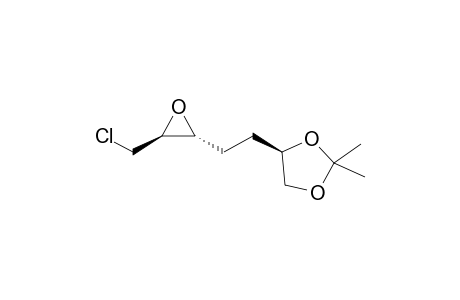 (2S,3R,6R)-1-Chloro-2,3-epoxy-6,7-isopropylidenedioxyheptane