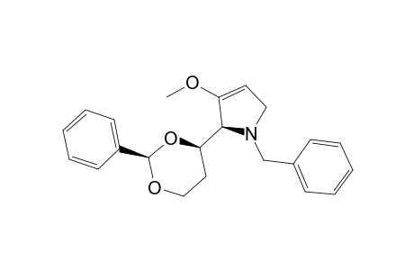 syn-(2R,2'S,4'S)-1-Benzyl-3-methoxy-2-(2-phenyl-1,3-dioxan-4-yl)-2,5-dihydro-1H-pyrrole