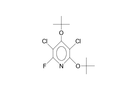 2,4-Di-T-butoxy-3,5-dichloro-6-fluoro-pyridine
