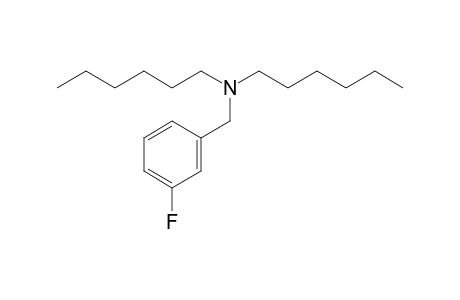3-Fluorobenzylamine, N,N-dihexyl-