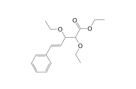 (erythro/threo)-Ethyl 2,3-diethoxy-5-phenylpent-4-enoate