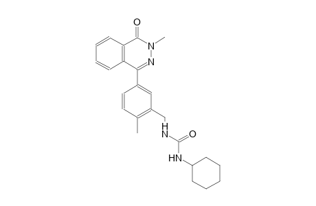 N-cyclohexyl-N'-[2-methyl-5-(3-methyl-4-oxo-3,4-dihydro-1-phthalazinyl)benzyl]urea