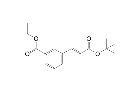 Ethyl (E)-3-(3-(tert-butoxy)-3-oxoprop-1-en-1-yl)benzoate
