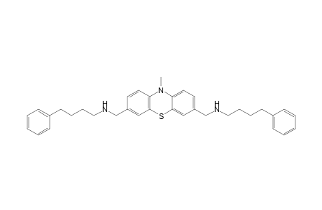 10-Methyl-N,N'-bis(4'-phenylbutyl)-phenothiazine-3,7-dimethanamine