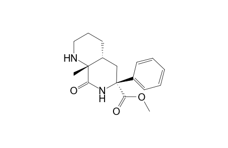 (4aR,6S,8aR)-8-keto-8a-methyl-6-phenyl-2,3,4,4a,5,7-hexahydro-1H-1,7-naphthyridine-6-carboxylic acid methyl ester