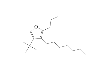 4-tert-Butyl-3-heptyl-2-propylfuran