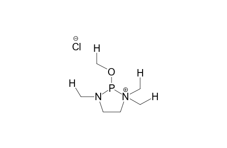 1,3,3-TRIMETHYL-2-METHOXY-1-AZA-3-AZANIO-2-PHOSPHOLANE CHLORIDE