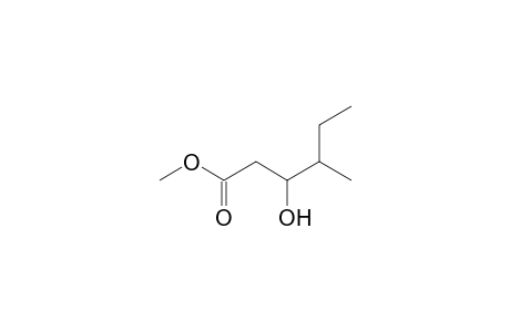 Methyl (3s,4s)-3-hydroxy-4-methylhexanoate