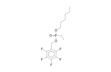 Hexyl pentafluorobenzyl ethylphosphonate