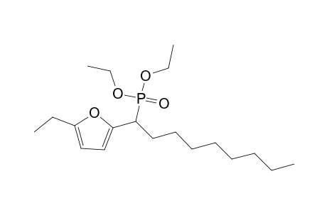2-(1-Diethoxyphosphorylnonyl)-5-ethylfuran