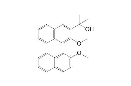 2,2'-Dimethoxy-3-(1"-hydroxy-1"-methylethyl)-1,1'-binaphthalene