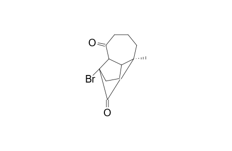 9-BROMO-7-METHYLTRICYCLO-[5.4.0.0(2,9)]-UNDECAN-3,8-DIONE