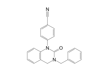 4-(3-benzyl-2-keto-4H-quinazolin-1-yl)benzonitrile