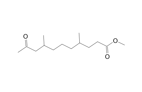 Undecanoic acid, 4,8-dimethyl-10-oxo-, methyl ester