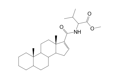 Methyl N-(17-androst-16-enoyl)valinate