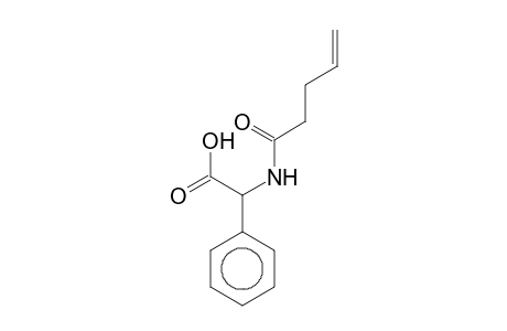 (4-Pentenoylamino)(phenyl)acetic acid