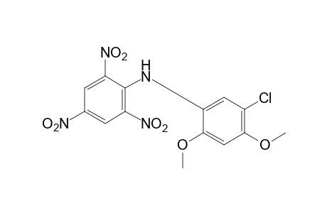 5-chloro-2,4-dimethoxy-2',4',6'-trinitrodiphenylamine