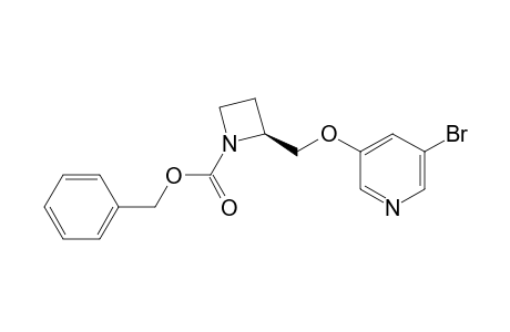 3-[[1-(Benzyloxycarbonyl)-2(S)-azetidinyl]methoxy]-5-bromopyridine