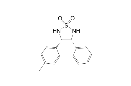 cis-5-(4-Methylphenyl)-4-phenyl-2-thia-tetrahydroimidazole 2,2-dioxide